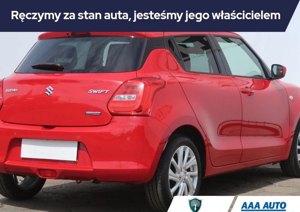 Suzuki Swift cena 62000 przebieg: 46035, rok produkcji 2021 z Wiązów małe 154